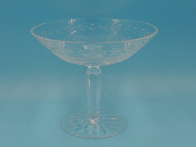 Vintage Waterford Crystal Compote Glandore Dish 5 1/8" high
