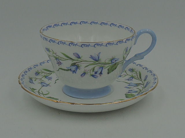 Vintage Shelley Harebell Cup & Saucer Henley 13544 Ex. Condition
