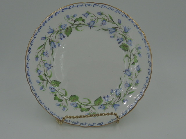 Vintage Shelley Harebell 7" Tea Plate Bread 13544 Ex. Condition