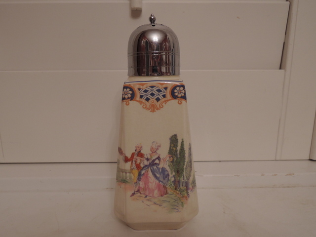Vintage Midwinter Burslem Porcelain Sugar Shaker w/Fountain